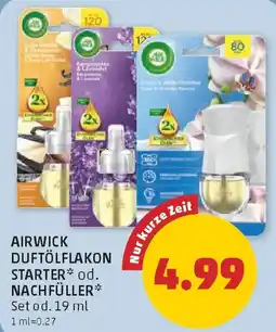 PENNY Airwick Duftölflakon Starter* od. Nachfüller* Angebot