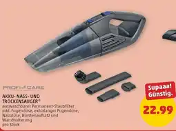 PENNY ProfiCare Akku-Nass-und Trockensauger Angebot