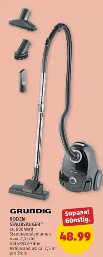 PENNY Grundig Boden-Staubsauger Angebot