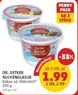PENNY Dr. Oetker Kuchenglasur Angebot