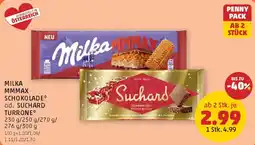 PENNY Milka MMmax Schokolade od. Suchard Turrone Angebot
