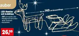 Thomas Philipps LED-Rentier mit Schlitten Angebot