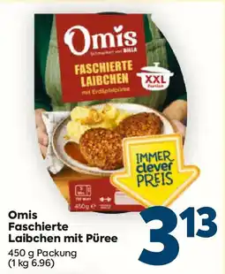 Billa Omis Faschierte Laibchen mit Püree Angebot
