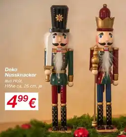 KiK Deko Nussknacker Angebot
