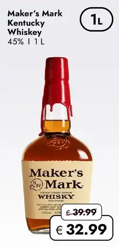 Travel FREE Maker's Mark Kentucky Whiskey Angebot