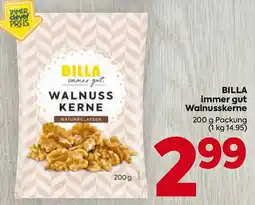 Billa Billa immer gut Walnusskerne Angebot