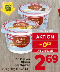 Billa Dr. Oetker Glasur Angebot