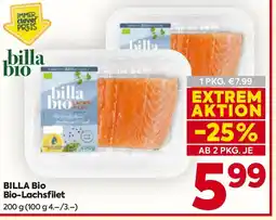 Billa BILLA Bio Bio-Lachsfilet Angebot