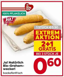 Billa Ja! Natürlich Bio-Graham-weckerl Angebot