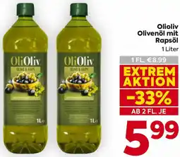 Billa OliOliv Olivenöl mit Rapsöl Angebot