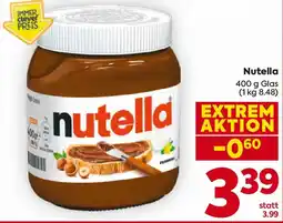 Billa Nutella Angebot
