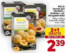 Billa BILLA immer gut Marillenknödel Angebot
