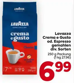Billa Lavazza Crema e Gusto Angebot