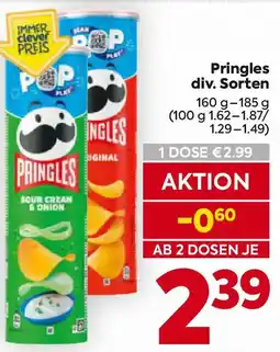 Billa Pringles Angebot