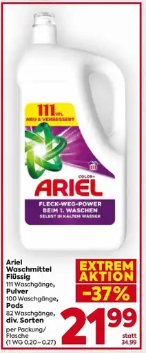 Billa Ariel Waschmittel Flüssig Angebot