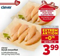 Billa clever Hendl-Innenfilet Angebot