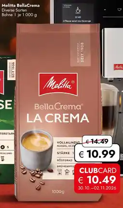 Travel FREE Melitta BellaCrema Angebot