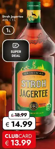 Travel FREE Stroh Jagertee Angebot
