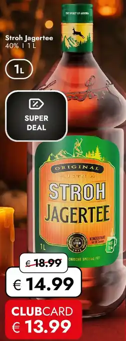 Stroh Jagertee