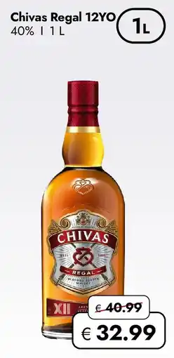 Travel FREE Chivas Regal 12YO Angebot