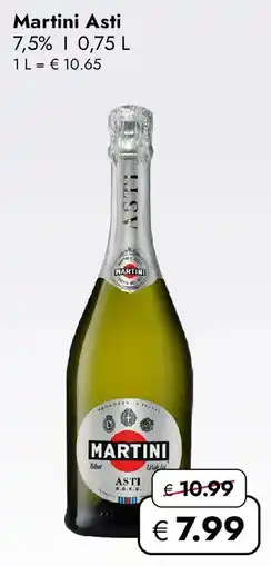 Travel FREE Martini Asti Angebot