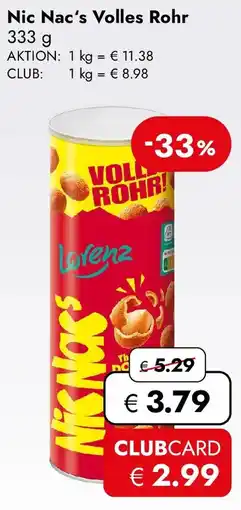 Travel FREE Nic Nac's Volles Rohr Angebot
