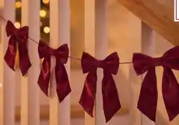 KiK Schleifen-Girlade Weihnachten Angebot