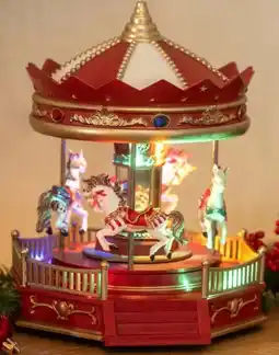 KiK LED-Karussell Weihnachten Angebot