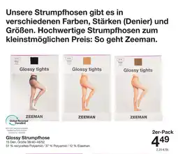 Zeeman Glossy Strumpfhose Angebot