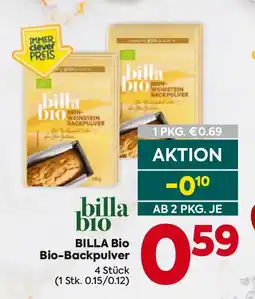 Billa BILLA Bio Bio-Backpulver Angebot