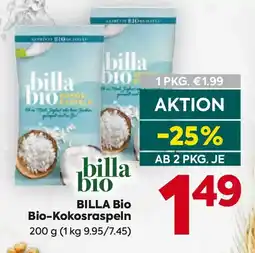 Billa BILLA Bio Bio-Kokosraspeln Angebot