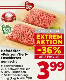 Billa Hofstädter »Fair zum Tier!« Faschiertes gemischt Angebot