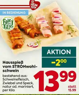 Billa Hausspieß vom STROHwohl-schwein Angebot
