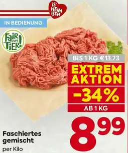 Billa Faschiertes gemischt Angebot