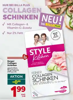 Billa Berger Collagen Schinken Angebot