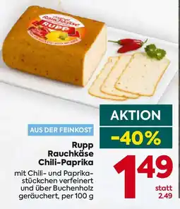 Billa Rupp Rauchkäse Chili-Paprika Angebot