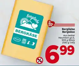 Billa Bergliebe Bergkäse Angebot