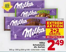 Billa Milka Schokolade Angebot