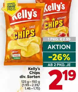 Billa Kelly's Chips Angebot