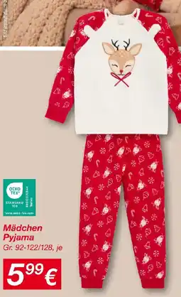 KiK Mädchen Pyjama Angebot