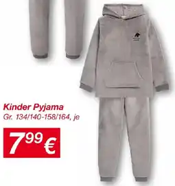 KiK Kinder Pyjama Angebot