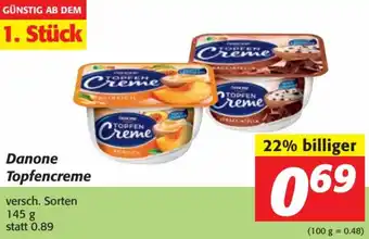 Nah&Frisch Danone Topfencreme 145g Angebot