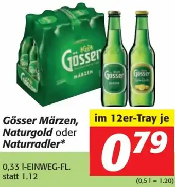 Nah&Frisch Gösser Märzen, Naturgold Oder Naturradler Angebot