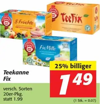 Nah&Frisch Teekane Fix Angebot