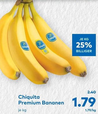 T&G Chiquita Premium Bananen Angebot