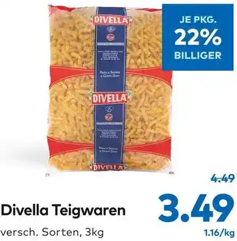 T&G Divella Teigwaren 3kg Angebot