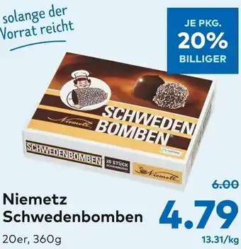 T&G Niemetz Schwedenbomben 360g Angebot