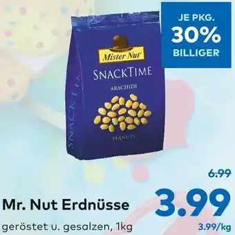 T&G Mr.Nut Erdnüsse 1kg Angebot