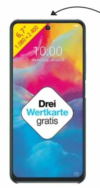 Pagro Diskont Smartphone Blade V30 Angebot