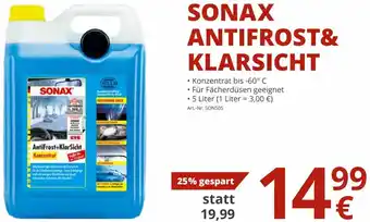 A.T.U. Sonax Antifrost & Klarsicht Angebot